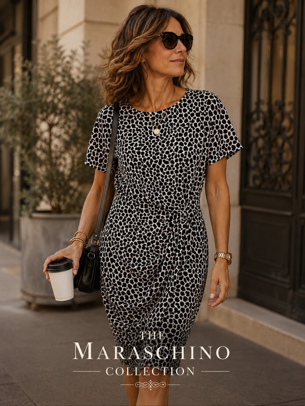 Liz Claiborne Animal Print Sheath Dress | 16